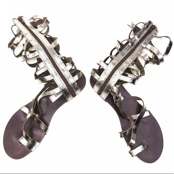 STEVE MADDEN GLADIATOR SANDALS - Picture 4 of 9